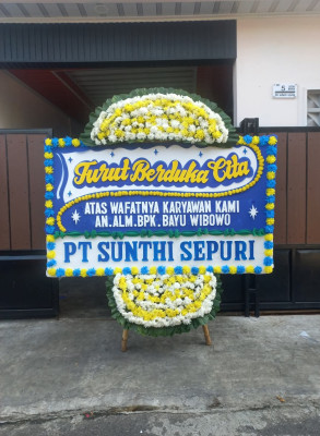 Papan Bunga Duka di Angkola Selatan
