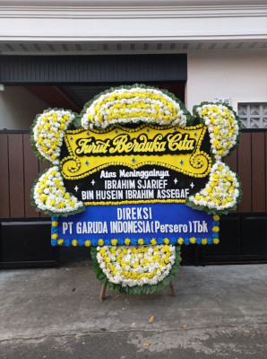 Papan Bunga Duka di Angkola Selatan